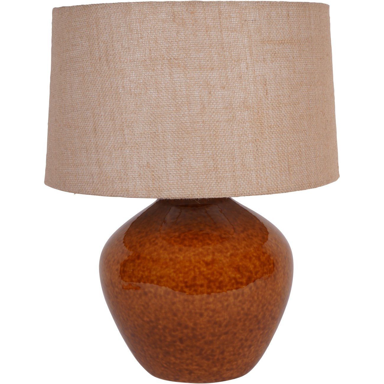 Aubrey Terracotta Ceramic Table Lamp | Large